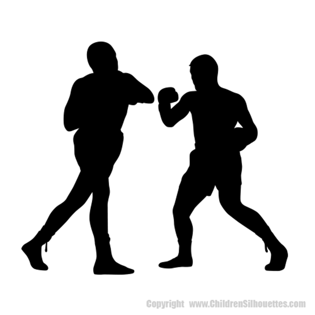 Picture of Boxing 10 (Boxing Decor: Silhouette Decals)