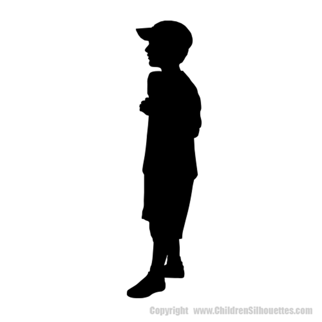 Picture of Boy 12 (Children Silhouette Decals)