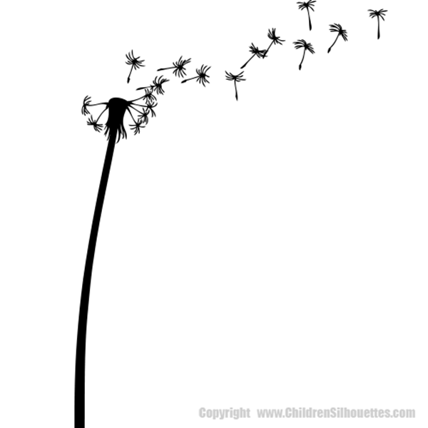 Picture of Blowing Dandelion 18 (Wall Decor: Silhouettes)