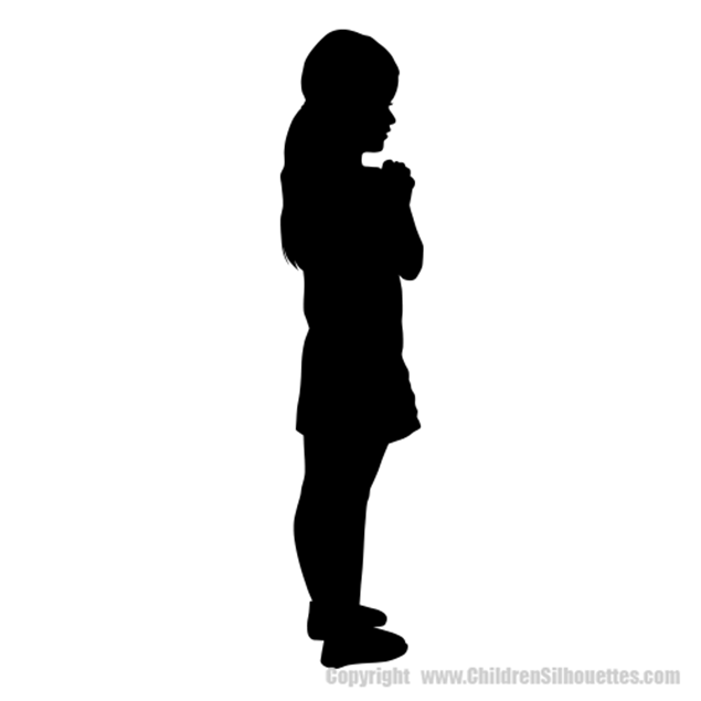 Picture of Girl 18 (Children Silhouette Decals)