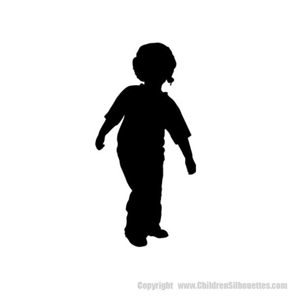 Picture of Girl 31 (Children Silhouette Decals)