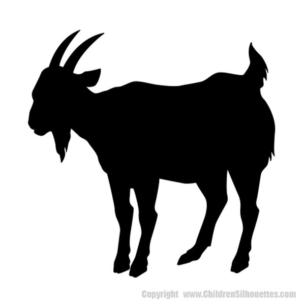 Picture of Goat 30 (Farm Animal Silhouette Decals)