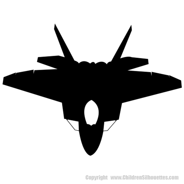 Picture of Jet Fighter  3 (Wall Silhouettes: Decals)