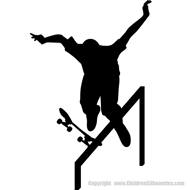 Picture of Skateboarder 15 (Youth Decor: Wall Silhouettes)