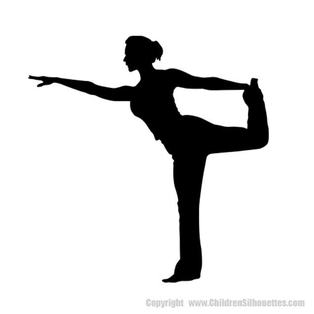 Picture of Workout Silhouette  7 (Sports Decor: Silhouette Decals)